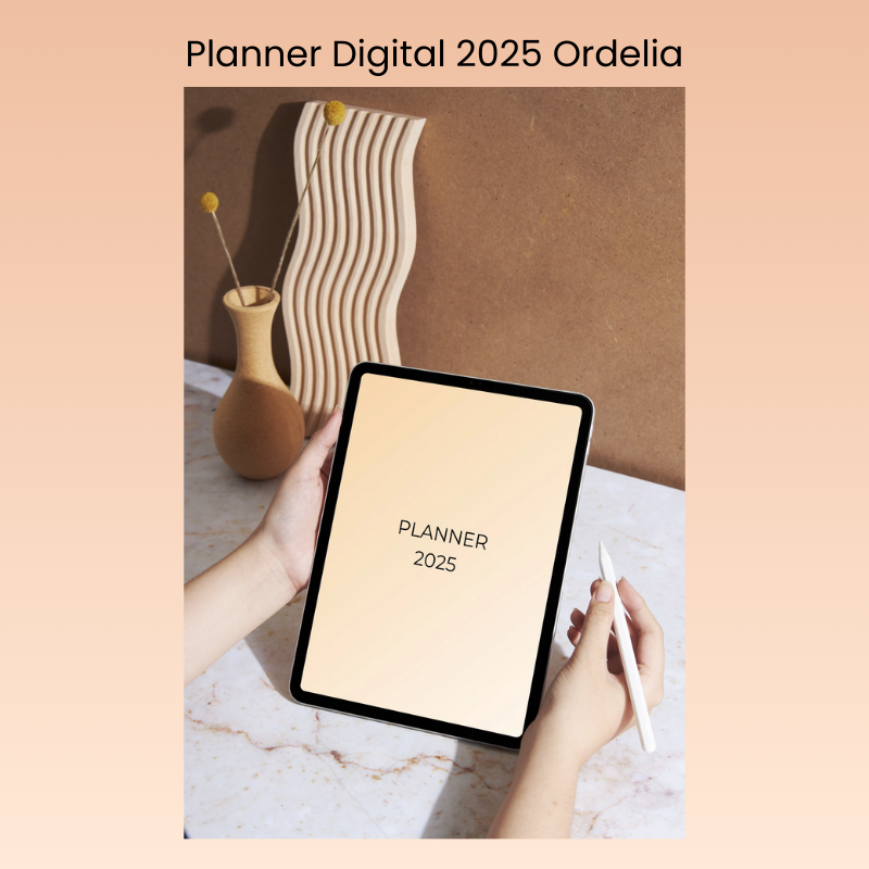 Planner Digital 2025 - Beige